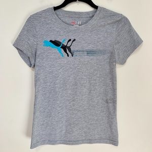 Puma Logo Short Sleeve T-Shirt